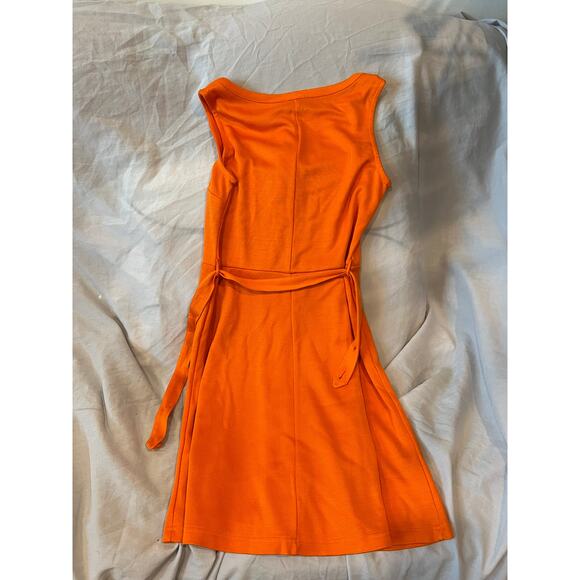 H&M Orange Knit Dress. Thin Knit - Picture 3 of 3